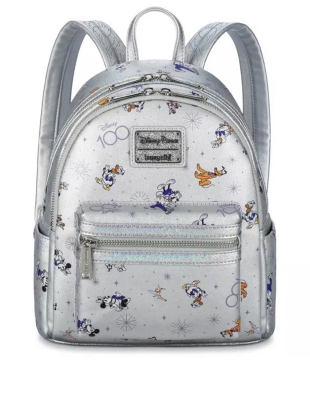 Loungefly Disney Parks 100th Anniversary Mickey & Friends Mini Backpack NWOT